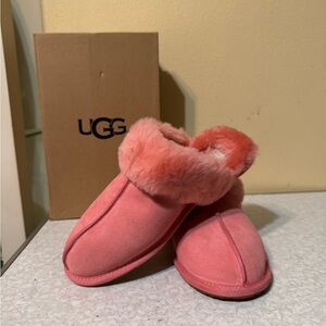 Women’s UGG Coral Fuzzy Slippers